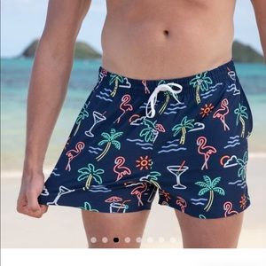 Chubbies Neon Lights Mens Swim Trunks